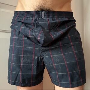 Men's Plaid Boxer Shorts